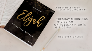 Ladies Bible Study – Elijah