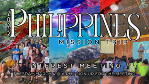 Philippines Mission Trip 2025